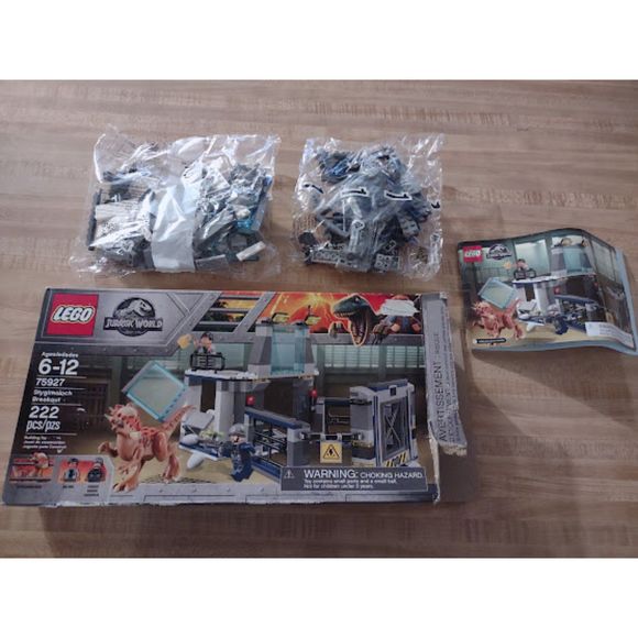 Lego Jurassic World 75927 Opened Box With Manual - Picture 1 of 8
